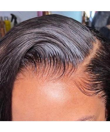 Usexy Pixie Cut Lace Front Human Hair Wig | Short Bob Straight 13x4 Lace Front Wig for Black Women | Pre Plucked 150% Density with Baby Hair | 1B Color - Buy Online on GoSupps.com