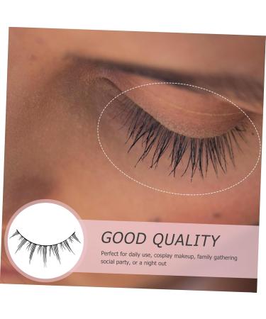 minkissy 5 Pairs Fake Eyelashes Salon Makeup Lashes Reusable Eyelashes Girl Makeup Eyelashes Girl False Lash Natural Look Eyelashes Long Eyelash False Eyelashes 3d Cosmetic Chemical Fiber - Buy Online on GoSupps.com