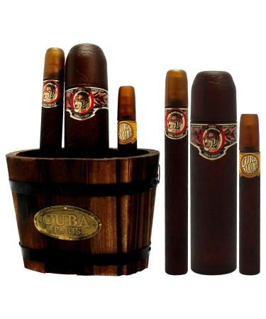 Cuba Jungle Tiger by Cuba for Women - 3 Pc Gift Set 3.3oz EDP Spray 1.17oz EDP Spray 0.5oz EDP Spray 1 Count (Pack of 3) - Buy Online on GoSupps.com