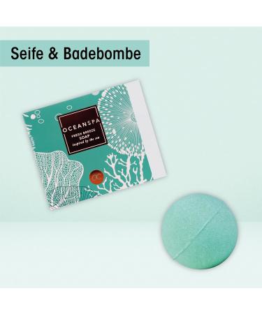 Accentra Ocean Spa Gift Set for Women - 5-Part Wellness Set with Candle Soap Hand Cream & Body Butter - Perfect Birthday & Special Occasion Gift - Buy Online on GoSupps.com