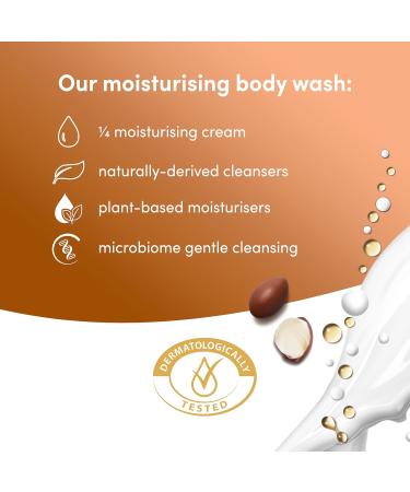 Dove Body Wash 3-Pack Purely Pampering Shea Butter & Warm Vanilla for Softer Smoother Skin 15.2 Oz Ea - Buy Online on GoSupps.com