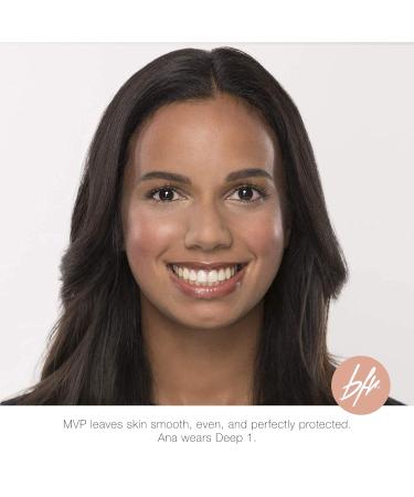 Beauty For Real MVP Tinted Moisturizer & Concealer Deep 1 - Also Acts as a Primer SPF 25 Sunscreen & Complexion Perfector - Anti-Aging Hydration & Coverage - 1.5 fl oz - Buy Online on GoSupps.com