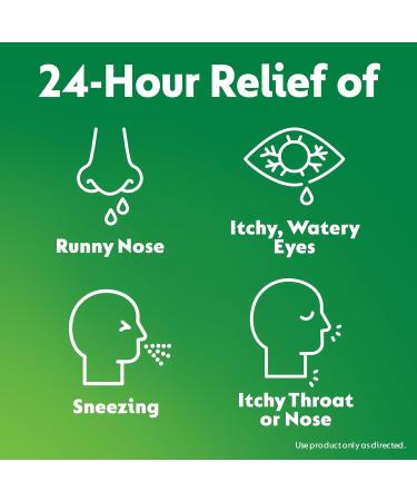 Zyrtec 24 Hour Allergy Relief Tablets - 10 mg Cetirizine HCl - Value Pack 90 ct + Travel Packs - Indoor & Outdoor Allergy Medicine - International Shipping Available - Buy Online on GoSupps.com