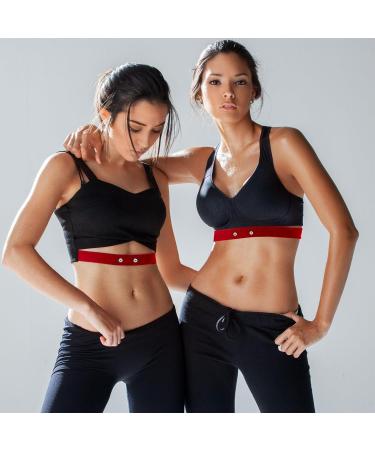 FitCent Adjustable Replacement Belt for Myzone MZ-3 MZ-1 | Soft Heart Rate Knives Red/Excursion Monochrome - International Shipping Available - Buy Online on GoSupps.com
