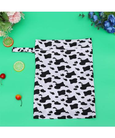 Valiclud Waterproof Baby Diaper Storage Bag | Cartoon Printed Reusable Wet Dry Diaper Bag for Small Children - Buy Online on GoSupps.com