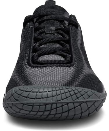 TSLA Men's Trail Running Shoes - Lightweight Athletic Zero Drop Barefoot Shoes - Non Slip Outdoor Walking Minimalist Shoes - Black & Grey 9.5 - Buy Online on GoSupps.com