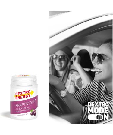 Dextro Energy Fuel Cassis + B Vitamins - 6x68g Pack | Quick Energy & Focus Boost - Buy Online on GoSupps.com