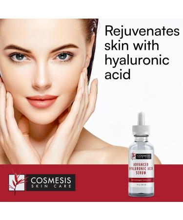 Advanced Hyaluronic Acid Serum 30ml - Hydrate Revitalize Skin & Reduce Fine Lines | Cosmesis International Shipping - Buy Online on GoSupps.com