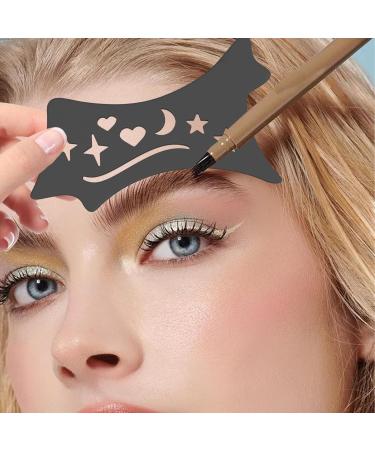 Eyeliners Stencils Wing Tips | Soft Precision Eyeliners Stencils Beveled Design Contour Guide for Makeup Beginners & Beauty Lovers Black - Buy Online on GoSupps.com
