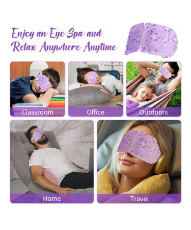 Eye Mask with Natural Marine Collagen & Hyaluronic Acid - Anti-Aging Eye Pads for Swollen Eyes Reduce Folds & Dark Circles (Lavender) - Buy Online on GoSupps.com
