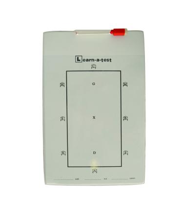 ROMA DRESSAGE TEST BOARD White