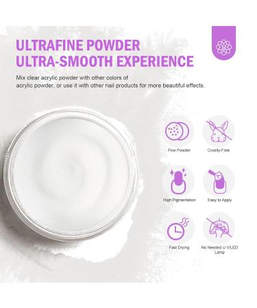 SAVILAND 9 OZ Acrylic Nail Kit - Clear Acrylic Powder & Liquid Complete Manicure Set for Starters DIY Home Salon Essentials - Buy Online on GoSupps.com