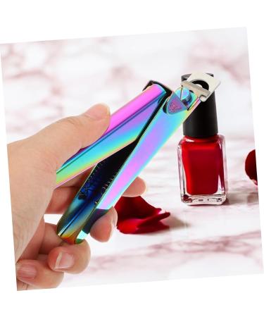 POPETPOP 1 Set nail set nail polishing file nail grinding bar press on nails nail file strips full cover coffin nails nail polishing buffers false finger nails tool natural Stainless steel 13X7cm Assorted Color 3 - Buy Online on GoSupps.com
