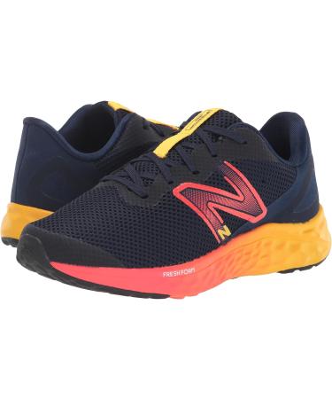 New Balance Kid's Fresh Foam Arishi V4 Running Shoe - Little Kid 13 Wide - Navy/Red/Yellow - Buy Online on GoSupps.com
