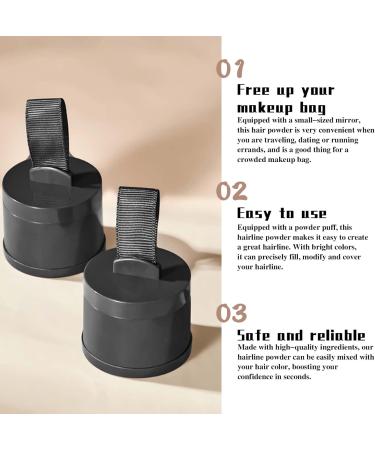  VIDSTW VIDSTW Hair Root Powder for Hair Roots to Fill Thinning Hair (Black) Mascara Men and Women - Buy Online on GoSupps.com