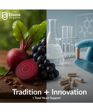 Bhumi Organic Power Beets Supplement 1180mg Beetroot Super Food 60 Vegan Capsules - Buy Online on GoSupps.com