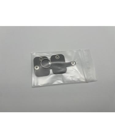 Custom Engraved Copter Farm Dog Collar Accessories | Art & Real Leather Bags | Turquoise Rectangle Design - Buy Online on GoSupps.com