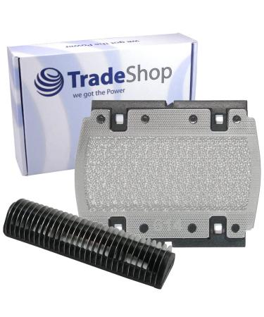 High quality combination pack shear film Blade block knife razor compatible with brown 350 355 375 5614 5615 P10 Pocket Twist Pocketgo Twist E-Razor replaced 614 615