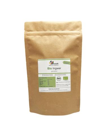 Organic ginger powder ground in premium quality - 100% pure and of course - without additives - for ginger tea ginger water from my -mosaic ... (250g) - Buy Online on GoSupps.com