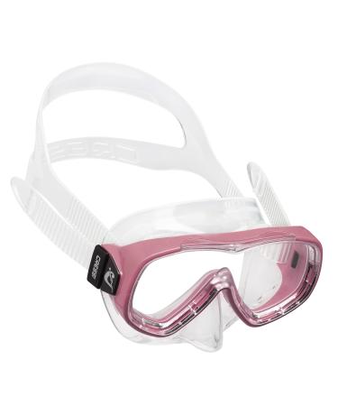 Cressi PIUMETTA, Kiddy Small Dive Mask Aged 2, 3, 4, 5, 6, 7 Years - Cressi: Italian Quality since 1946 Pink