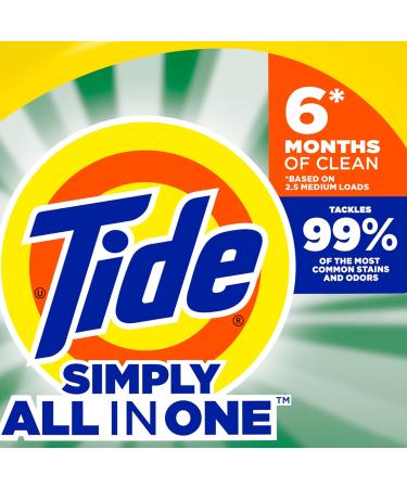 Buy Tide Simply Liquid Laundry Detergent Daybreak Fresh - 168 oz | 128 Loads - International Shipping Available - Buy Online on GoSupps.com