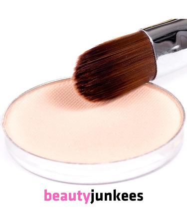 Flat Concealer Brush - Precision Makeup Tool for Eyes, Brows, and Eyelids | Synthetic Bristles for Blending Liquid, Cream, and Powder Products | Cruelty-Free - Buy Online on GoSupps.com