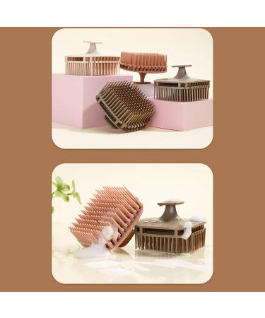 Buy Scalp Massage Brush | Soft Head Shampoo Brush for Wet & Dry Use | Hair Peeling & Head Massage Tool - Buy Online on GoSupps.com