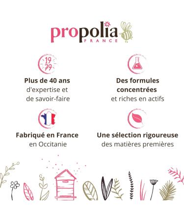 PROPOLIA - Propolis Honey & Eucalyptus gums - Soothes the throat clear the nose and freshens breath - Dietary supplement - 100% natural - Made in France - 45g - Buy Online on GoSupps.com