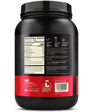 Optimum Nutrition Gold Standard 100% Whey Protein Powder Chocolate Mint 2lb - Packaging May Vary - Buy Online on GoSupps.com
