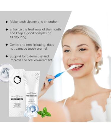 Zero 10% Nano-Hydroxyapatite Toothpaste Whitening Toothpaste Removes Stains on Sensitive Teeth Enamel Repair for Adults and Children Oral Care (2pcs) - Buy Online on GoSupps.com
