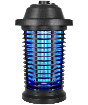 Horyii Bug Zapper Outdoor, Mosquito Zapper Fly Zapper for Outdoor Indoor, Mosquito Killer for Backyard, Patio black