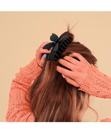 ACO-UINT 4 Pack Large Non Slip Butterfly Hair Claw Clips for Thick Hair - Strong Jumbo Clips for Styling Accessories - Buy Online on GoSupps.com