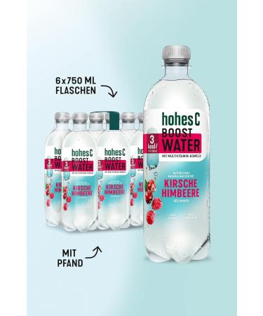High C Functional Water Bundle - 6 x 750ml Antioxidant Energy Immune Mind & Boost Waters | International Shipping - Buy Online on GoSupps.com