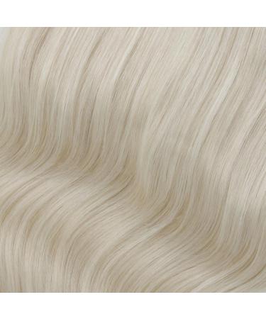 Real Hair Extensions - Ice Blonde Tape In Extensions #1000 | 35cm 20 Pieces 50g | Invisible Glue for Smooth Finish - Buy Online on GoSupps.com