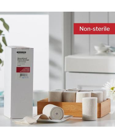 Buy McKesson Elastic Bandage Wrap - Tan Compression Bandage 3in x 4.5yd Hook & Loop Closure 10 Count - International Shipping Available - Buy Online on GoSupps.com