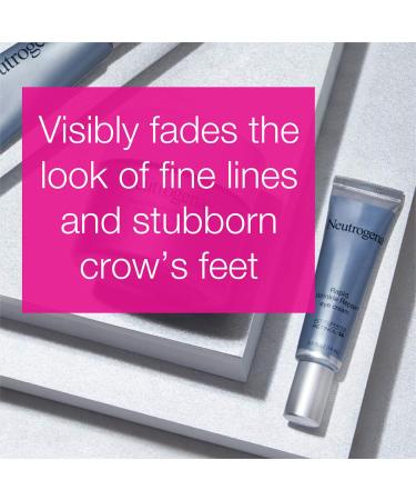 Neutrogena Rapid Wrinkle Repair Bundle: Under Eye Cream 0.5 oz & Face/Neck Cream 1.7 oz - Buy Online on GoSupps.com