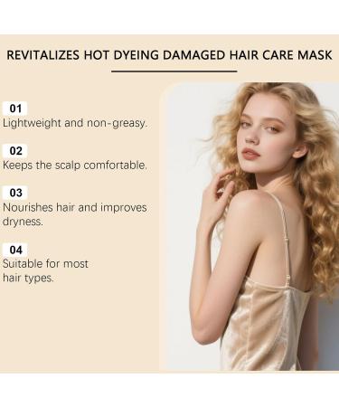  EUBEISAQI Moisturizing Mask for Curly Hair - 100g Natural Deep Moisturizing Mask | Fast Acting Hair Care - Fast Smoothing Night Express Care - Buy Online on GoSupps.com