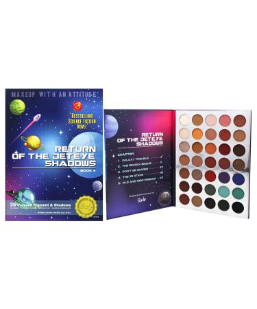Rude Cosmetics Return of the Jeteye 35 Eyeshadows Palette - Book 4 for Women - 1.34 oz Eye Shadow