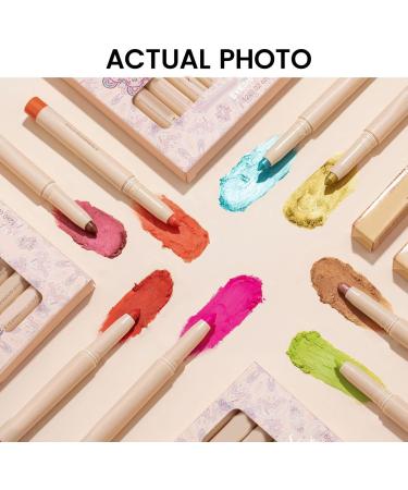 Natudeco 12pcs 0.03oz Eyeshadow Stick Set Women Waterproof Long Lasting Makeup Eye Shadow Pencil Cosmetics for Daily Makeup Party Masquerade Home - Buy Online on GoSupps.com