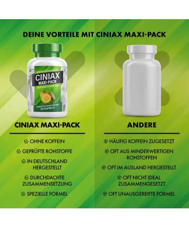 Ciniax MAXI PACK | High-Quality Garcinia Cambogia Extract | 90 Capsules for Men & Women | Boost Energy & Wellness - Buy Online on GoSupps.com