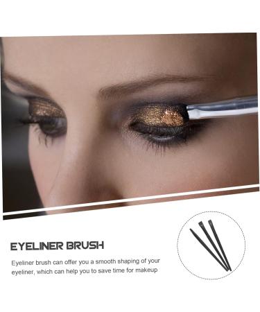 Baluue 3pcs Eyeliner Brush Eyebrow Brush Female Makeup Brush Make up Brush Makeup Black Eyeliner - Buy Online on GoSupps.com