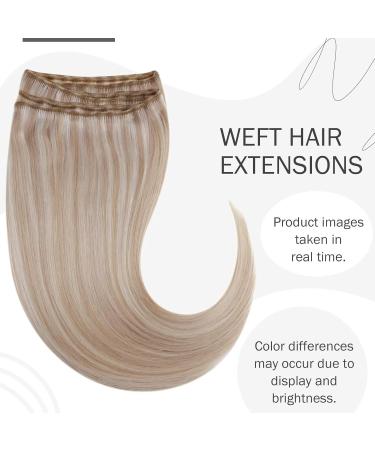 Shop Hetto Remy Real Hair Extensions | #18/613 Ash Blond | 12 Inch 70g - Perfect for a Natural Look! - Buy Online on GoSupps.com