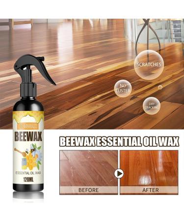 Presencte Natural Micro-Molecularized Beeswax Spray 2024 New Beeswax Spray Furniture Polish for Cleans Wooden Surfaces Shines and Protects Removes Fingerprints Dust Grime (3PCS) - Buy Online on GoSupps.com