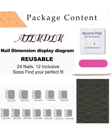 Shop Halloween Press On Nails - Medium Almond Glossy Fake Nails with Pumpkin & Ghost Designs - Full Cover Artificial Acrylic Nails for Women - Buy Online on GoSupps.com