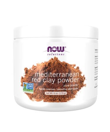 Now Foods Solutions Moroccan Red Clay Powder 6 oz (170 g)