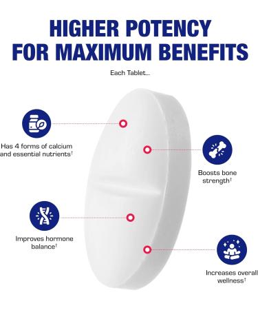 Osteo-Plex Bone Health Supplement for Women - Clinical Formula Bone Strength Supplement with Magnesium Calcium Vitamin D3 & Trace Minerals Complex - Easy to Swallow Gentle Tablets - 240 Count 240 Count (Pack of 1) - Buy Online on GoSupps.com