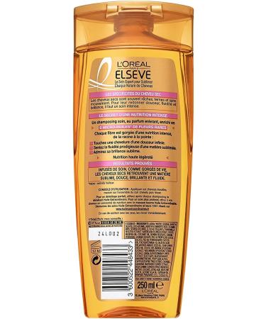 L'Or al Paris Els ve Huile Extraordinaire Nourishing Shampoo for Dry Hair 250 ml - Pack of 4 - Buy Online on GoSupps.com