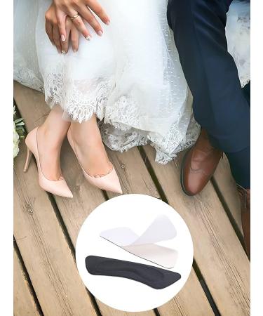 6 Pairs Self-Adhesive Heel Cushion Pads for Women and Men - Black - Buy Online on GoSupps.com