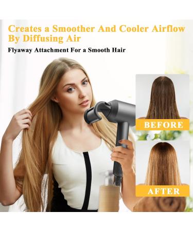 YTCHYYSK Anti-Flight Flyaway Attachment for Supersonic Hair Dryer HD01 HD02 HD03 HD04 HD08 Styling Flyaway Attachment - Buy Online on GoSupps.com