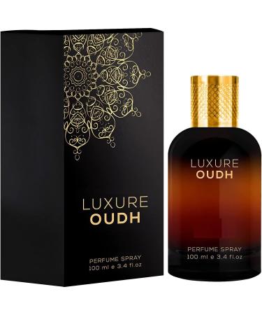 YUJI Luxure Oud Perfume Scent For Men - 100Ml | | Premium Luxury Fragrance | Oudh Scent For Men | Blended With Oud Rose & Agarwood | Perfume Gift Set (Pack Of 1)